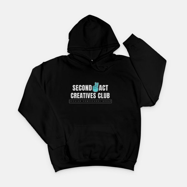 $28.00 - SACC logo - Black Hoodie